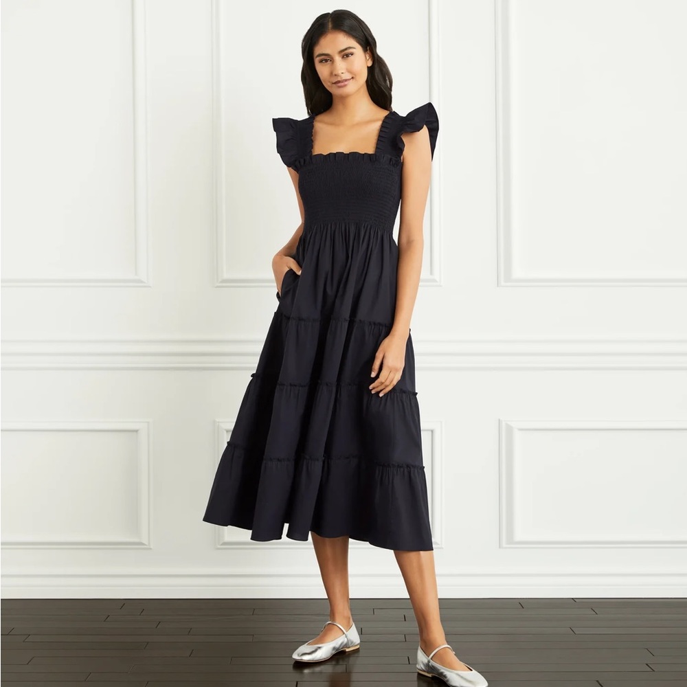 Hill House The Ellie Nap Dress Black Size Small